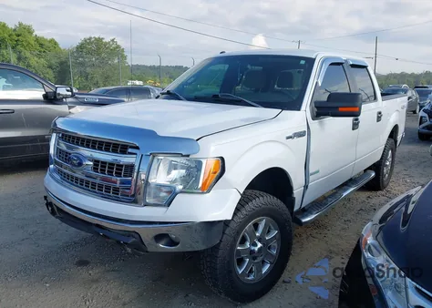 2013 Ford F150 Supercrew from USA, damaged, VIN 1FTFW1ET2DFB27434